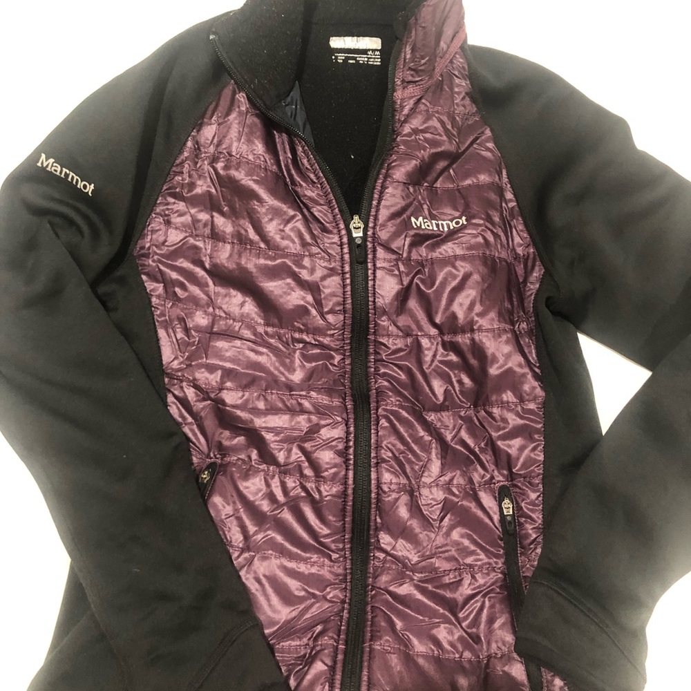 Marmot zip up sweater jacket